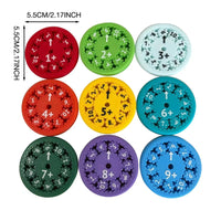 Kvari™ 9Pcs Math Fidget Spinners Toy